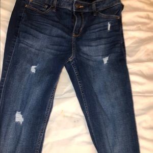 Hollister ripped jeans